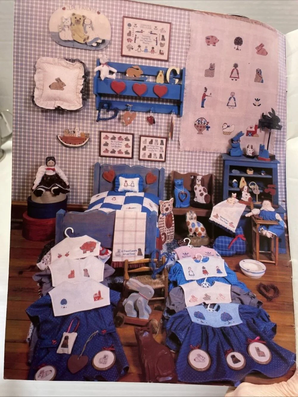 More Country Scriptures Cross Stitch Pattern Booklet The Stitching Post 1985 EUC